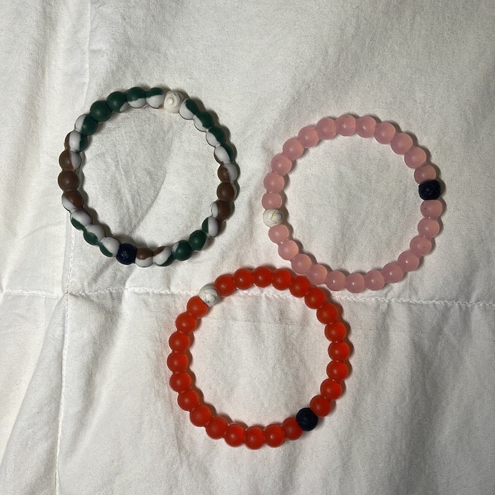 Lokai Bracelets, pack of three